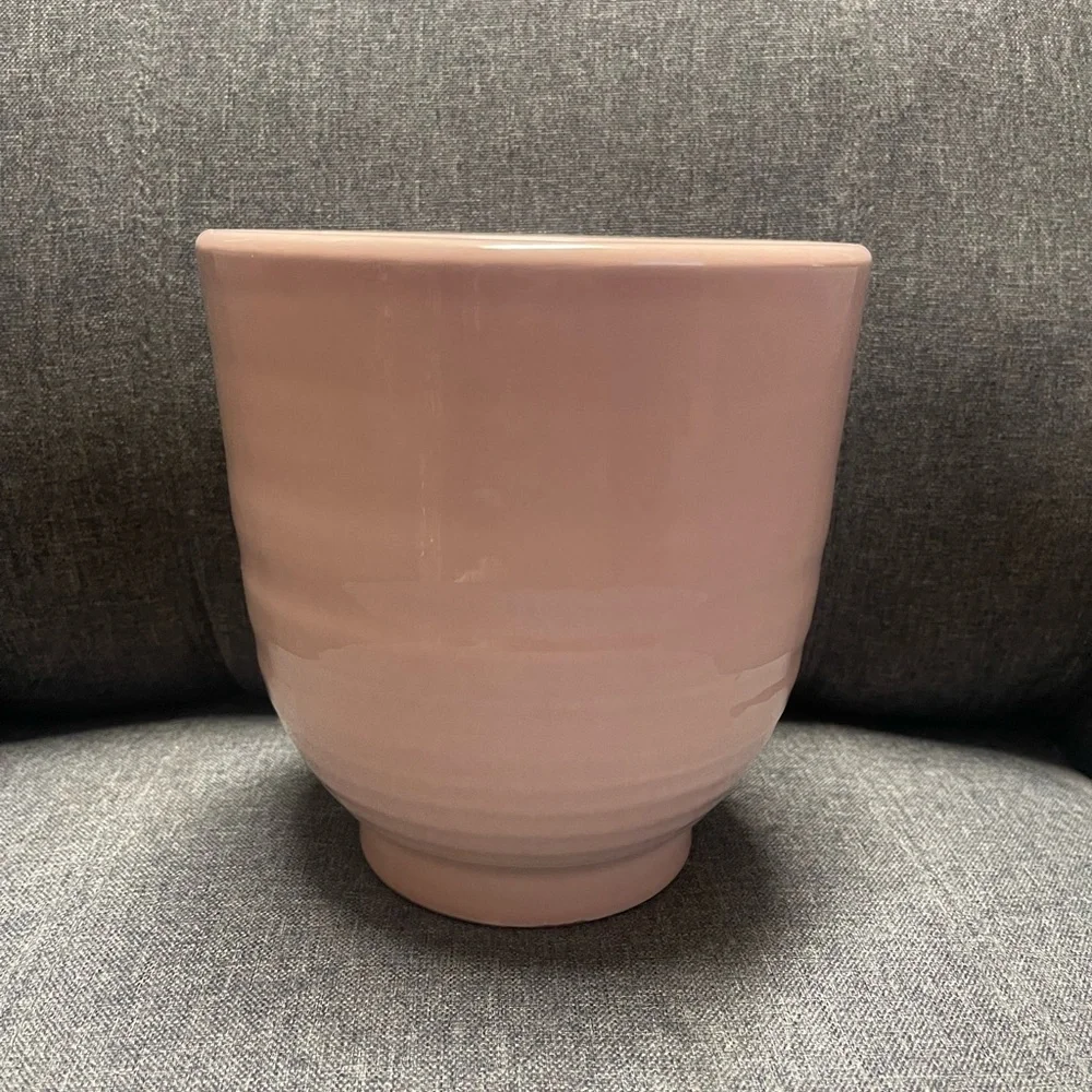 Crate & Barrel Elba Blush Planter